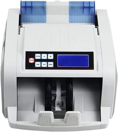 Geldtelmachine - Geldrechtmachine - Valuta Controleren - Multi-valuta Mix Tellen - 262x310x185 - Zwart