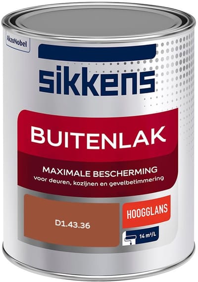Sikkens - Buitenlak Hoogglans - D1.43.36 - Mengverf - 1 L