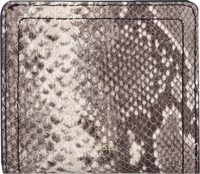 FOSSIL Portemonnee Logan RFID Small Bifold Python Grijs