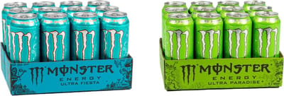 1x Monster Ultra Fiesta / 1x Monster Ultra Paradise