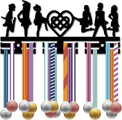 Ierse Dans Medaille Hanger en Display voor Muur - Ruimte voor Meer dan 40 Medailles