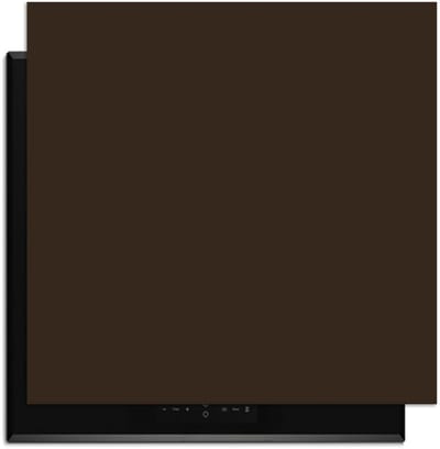 KitchenArt - Lucida – Inductie Beschermer - 59x52 cm - Kookplaat Beschermer - Luxe Afdekplaat Inductieplaat - Anti-slip & Oprolbaar - Beschermmat Inductiekookplaat