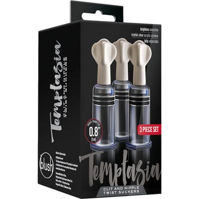 Temptasia - Clitoris En Tepel Zuigers -  Set Van 3
