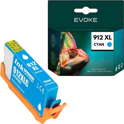 Inkt voor HP Printer 912 XL Blauw (Cyaan) |     13 ml |     825 pagina's |     3Yl81Ae