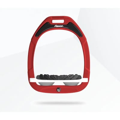 Ultra Grip Verstelbare stijgbeugels Bordeaux/Grijs/Zwart Flex-On Green Composite