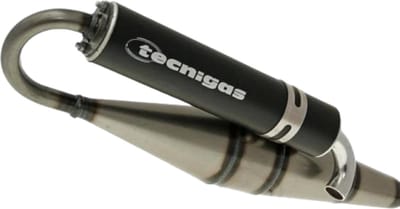 Uitlaat Tecnigas Peugeot Speedfight 1-2 / Peugeot Viva City Tot 2008 / Peugeot Elystar / Peugeot Elyseo / Peugeot Looxor - NEXT-R Blank (past Alleen Op 45km Uitvoeringen)
