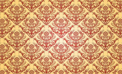 Floral Pattern Abstract Photo Wallcovering
