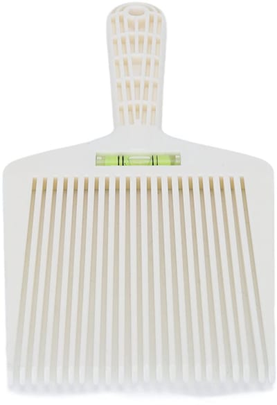 Dailygoods- Kapperskam Professioneel - Ergonomisch Ontwerp - Lichtgewicht - Platte Bovenkant - Veilig in Gebruik - Geschikt voor Stylen - Haarkam
