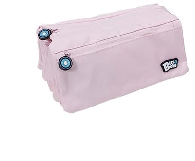 Multifunctionele Pencil Case 23x12cm met 4 Compartimenten in Turquoise