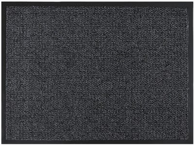 MD Entree - Deurmat - Scrapa - Antraciet - Vloerkleed - Met antislip - Wasbaar- Vocht absorberend - Hoge dichtheid 400gr/m2 - 60 x 90 cm