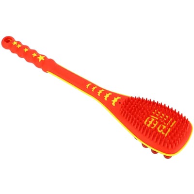 Rugmassagehamer Stick Ergonomisch Handvat Schouder Nek Massagetool voor Huis Kantoor Reizen red