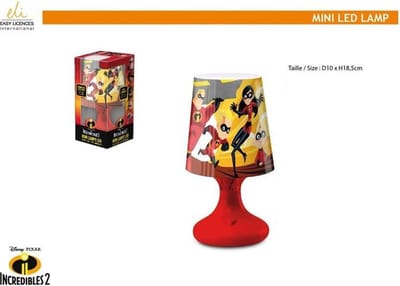 Nachtlamp LED The Incredibles
