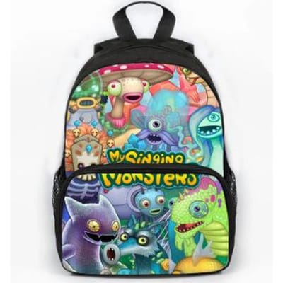 Kinderen Basischool Kleuterschool Rugzak Nieuw My Singing Monsters Monster Concert Rugzak, Rugzak Cadeau
