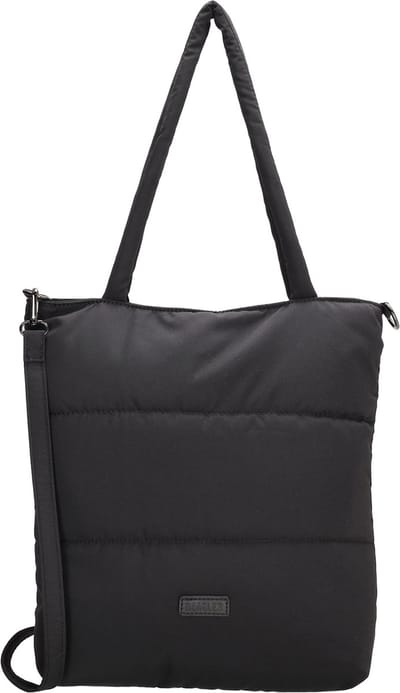 Beagles Calvia Shopper Schoudertas Trendy Puffer Soft - Tote Bag - Dames Tas - Zwart
