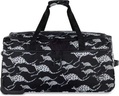 CHIEMSEE reistas trolley Jump N Fly Wheeled Duffle Black zwart 65cm