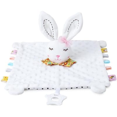Couverture Doudou Bébé Éléphant Serviette Apaisante Douce Hochet Animaux Jouets Apaiser Rassurer Serviette de Sommeil Tour Hang Bambin