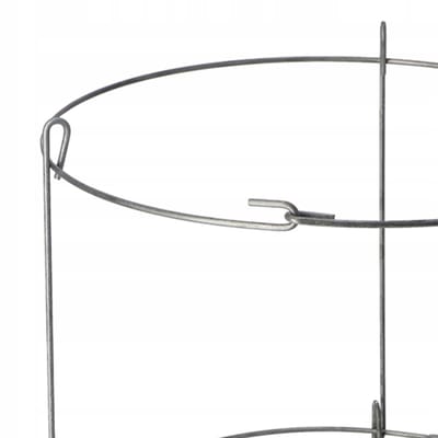 KADAX Tuinsteun van gepoedercoat staal, plantenhouder, bloemensteun, plantensteun, klimhulp voor planten, tuin, balkon, vaste planthouder (set x 2: hoogte: 90 cm)