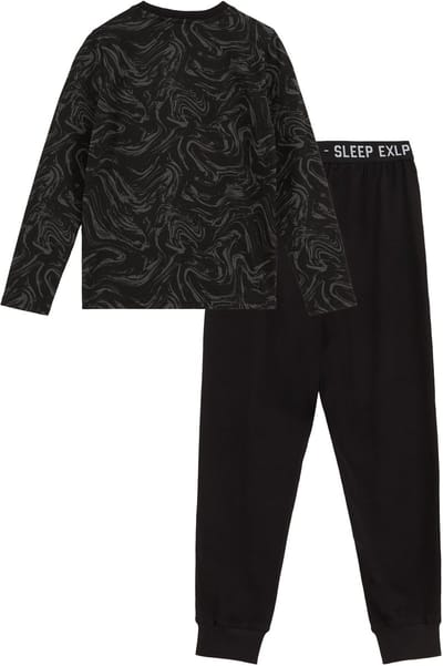 WE Fashion Jongens pyjama met print