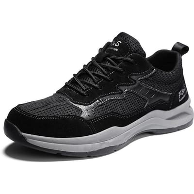 Herenschoenen Lente en Zomer Nieuw Ademend Comfortabel Mesh Oppervlak Hardloopsneaker Casual Dunne Daddy Forrest Gump Mesh Oppervlak Schoenen 44 zwart