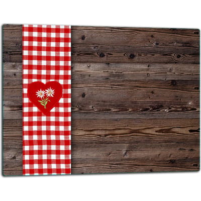 TMK ArtDeko - Serie - Snijplank - 52x40 cm - Glas - Hittebestendig