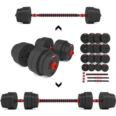 HMS Verstelbare Halter en Dumbbell Set - 40 kg