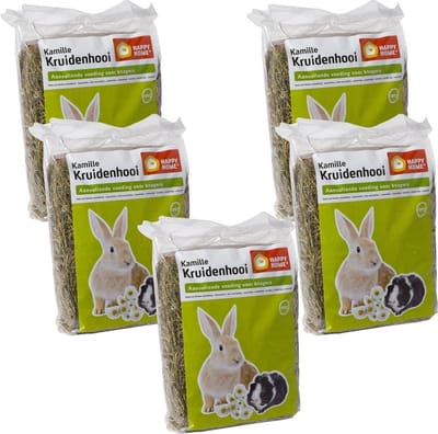 Happy Home Kruidenhooi 500 g - Ruwvoer - 5 x Kamille