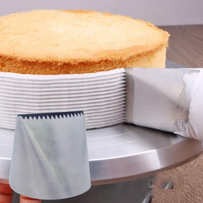 Extra grote roestvrijstalen spuitmondjes, spuitmondjes Geschikt voor glazuur, decoratiegereedschap Geschikt voor boterkoeken, spuitmondjes Geschikt voor gebak, ingrediënten Geschikt voor het bakken van cheesecake