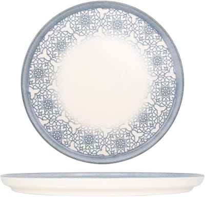 Kütahya Porselen Dinerbord - Casa Blue - Porselein - 27 cm - set van 6