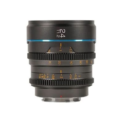Sirui Night Walker 24mm T1.2 S35 Cine-objectief  Sony E-bevestiging Metaal grijs
