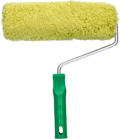 Syntex verfroller voor huisgevels, voor oneffen oppervlakken, kleine schilderrol voor siliconen silicaat acrylverf, extreem duurzaam, diameter 50-25 cm