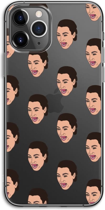 Case Company® - Hoesje geschikt voor iPhone 11 Pro hoesje - Ugly Cry Call - Soft Cover Telefoonhoesje - Bescherming aan alle Kanten en Schermrand