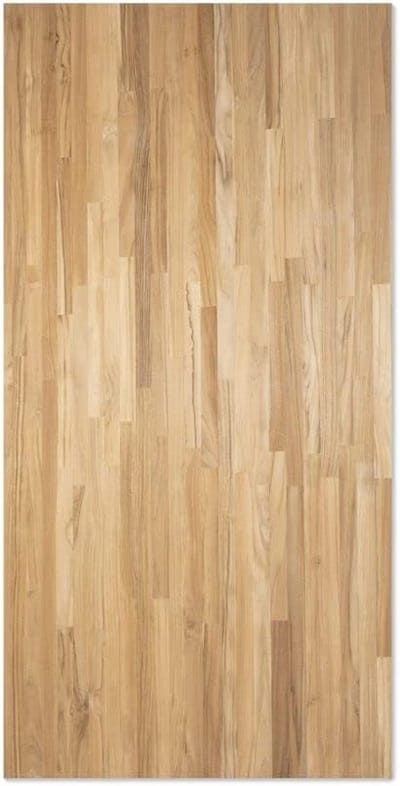 Massief houten plank - Meubelbouwplaat - Meubels maken - FSC gecertificeerd - 90 x 40 cm - Teak
