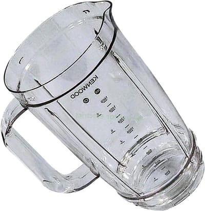 Keukenmachine Kan - Mixer Kom - Smoothies Maken - Met Fruitzeef - 2 Liter - Wit