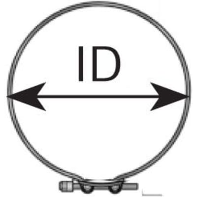 U-klem, uitlaatsysteem DINEX 99878