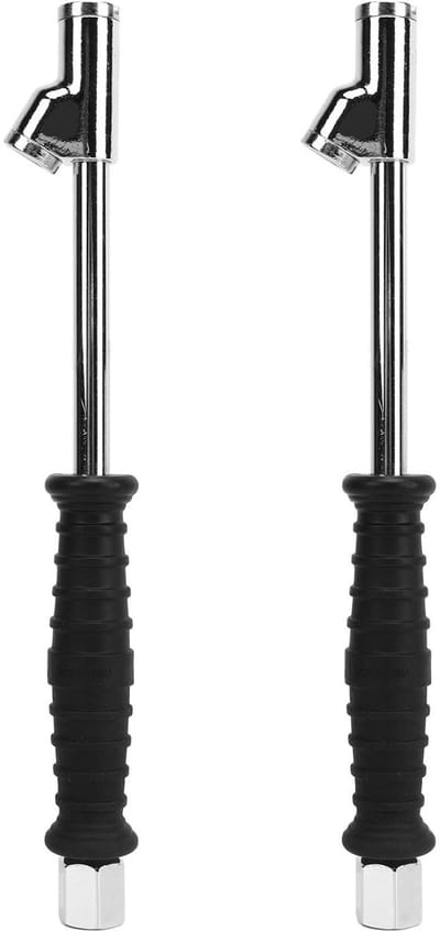 JHUBERS- Bandhouder Dubbele Kop - 2-in-1 Pneumatische Boorkop - Compatibel met Luchtcompressor - Geschikt voor Vrachtwagens/Bussen - 1/4 Inch F NPT Aansluiting - Handig Ontwerp - Luchtpomp