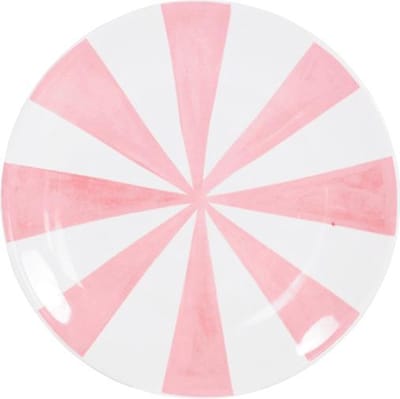 Blond Amsterdam Bord - Stripes - Ø 18 cm