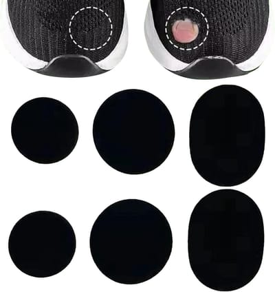 Reparatieset Schoenen - Hielkussens Inzetstukken - Schoenen Repareren - Waterdicht Antislip - 6 Delig - Zwart Wit