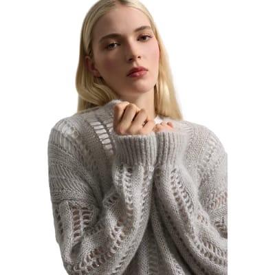 Mohair Mix Trui Dames Stefanel