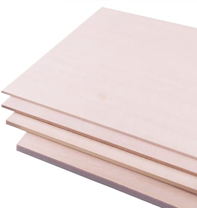 Multiplex Platen - Houten Platen - Hobby & Knutselen - Natuurlijk Hout Materiaal - 21x30 cm - Onbehandeld