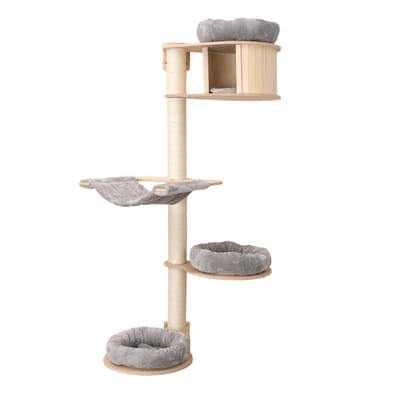 Natural Paradise Wandkrabpaal Magnolia - lichtgrijs