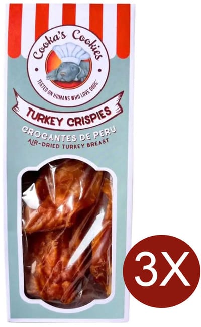 Turkey crispies multipack 3x95g