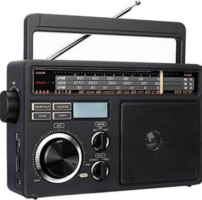 Noodradio - Transistor Radio - Batterijgevoed AM/FM Radio Voor Alle Omstandigheden