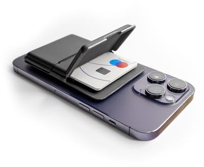 C-Secure RFID MagSafe Kaarthouder – Universeel - Inclusief MagSafe-ring voor alle toestellen – Gemaakt van premium PU leer - Zwart - Geschikt Voor iPhone Magsafe - Magnetische Wallet Card Holder - Pasjeshouder Geschikt Voor iPhone 12/13/14/15/16