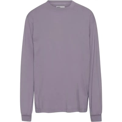 T-shirt met lange mouwen Colorful Standard Organic oversized purple haze