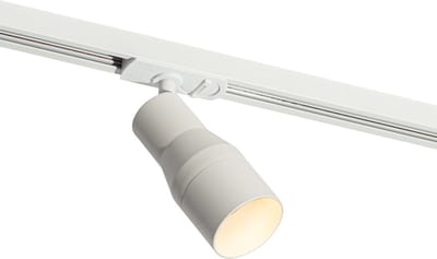 QAZQA iconic kohua - Moderne Spot railsysteem verlichting, railverlichting geschikt voor led - 1 lichts - L 6 cm - Wit - Woonkamer | Slaapkamer | Keuken