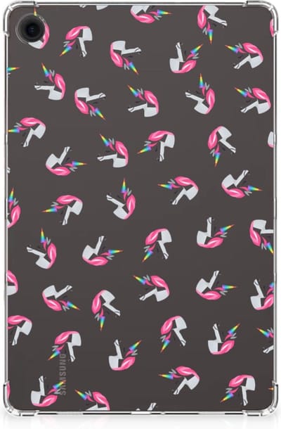 Hippe Hoes voor Samsung Galaxy Tab A9 Plus Unicorns