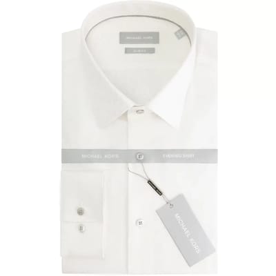 Slim fit overhemd Michael Kors MK Jaquard