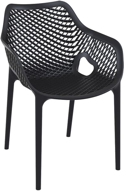 Garden Impressions Air XL design tuinstoel zwart