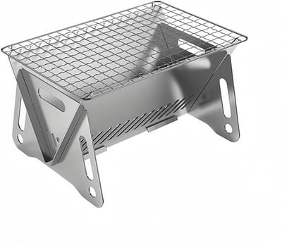 Opvouwbare BBQ - barbecue houtskool - Houtskoolbarbecues - Camping barbecues- Barbeque - Voor 1-2 Personen - Camping Picknick Outd