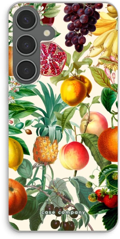 Case Company® - Hoesje geschikt voor Samsung Galaxy S24 Plus hoesje - Classic Flora - Soft Cover Telefoonhoesje - Bescherming aan alle Kanten en Schermrand